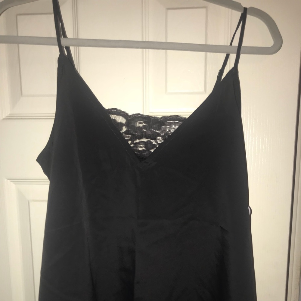Hollister black tank top